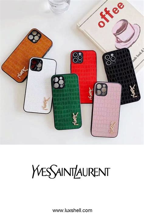 ysl silicone phone case|yves saint laurent phone case.